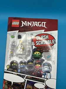 LEGO Ninjago Wu Cru Cole minifigure Clash and Scribble Adventure Book - Picture 1 of 5