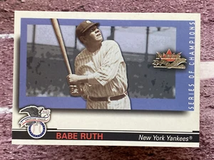 2002 Fleer Fall Classic Series of Champions Babe Ruth #19SC - Bild 1 von 2