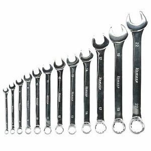Metric Combination Spanner Wrench Set 12pc 6mm - 22mm Kamasa LSR37 - Picture 1 of 4
