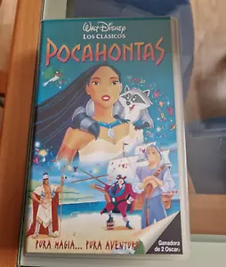 POCAHONTAS WALT DISNEY LOS CLASICOS VHS PELICULA - Foto 1 di 4