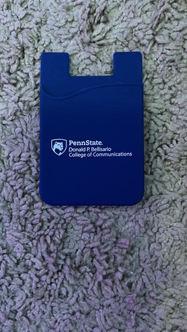 PSU Officially Licensed Product Penn State Rubber Adhesive Phone Card ID Wallet Cover