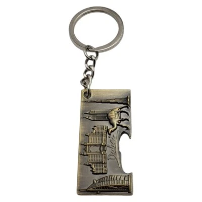 Dubai Keychain Souvenir Travel Tourist Keyring - Image 1 of 4