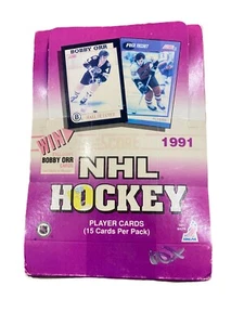 1991-92 Score NHL Hockey Box - 36 packs - Picture 1 of 3
