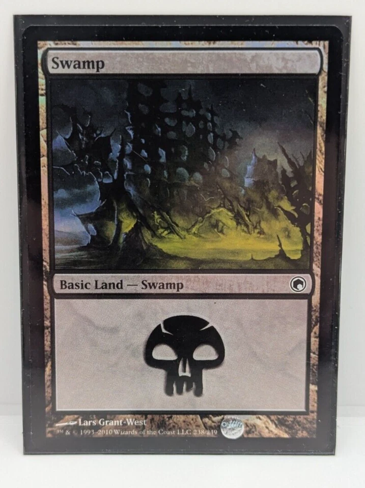 MTG Swamp (238) Scars of Mirrodin Foil NM - Image 1 of 1