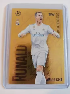 Topps Match Attax 24/25 Cristiano Ronaldo Gold Edge Edition Legend #GE7 CL UCL - Imagen 1 de 1