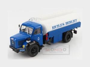 1:43 EDICOLA Berliet Glr8M2 Tanker Truck Huiles Berliet 1960 Blue White G111A039