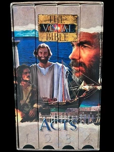 Visual Bible: Acts VHS 4 tape boxed set - used - Picture 1 of 7
