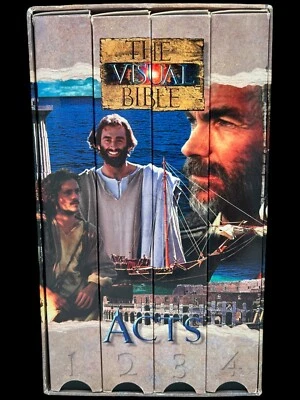 Visual Bible: Acts VHS 4 tape boxed set - used - Image 1 of 4