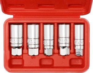 Casoman 3/8 Zoll Antrieb Zündkerzensteckschlüsselsatz, 6-Punkt, 5/8 Zoll, 3/4 Zoll, 13/16 - Bild 1 von 8