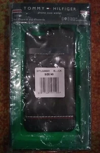 Tommy Hilfiger Genuine Leather Molded Iphone 6/6S Wallet Case, Negro (i50) - Imagen 1 de 2