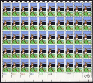 Scott #1790 Summer Olympics Javelin Sheet of 50 Stamps - MNH - Picture 1 of 2