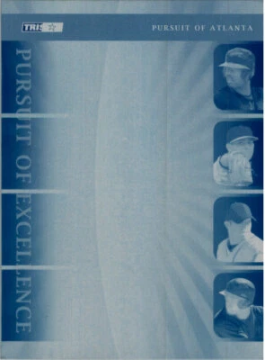 2010 TriStar JASON HEYWARD/MIKE MINOR/CRAIG KIMBREL/CODY JOHNSON #A161 Plate 1/1 - Image 1 of 2