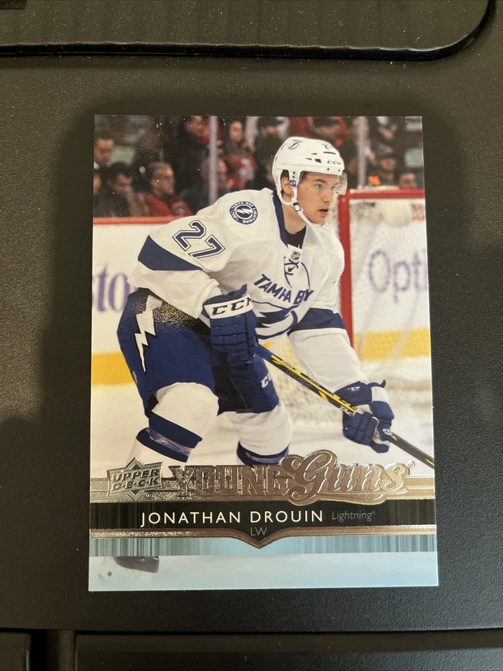 2014-15 Upper Deck #477 Jonathan Drouin YG RC Rookie Lightning - Image 1 of 2