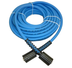 UBERFLEX Kink Resistant Pressure Washer Hose 1/4" x 50' 3,100 PSI with (2) 22MM - Picture 1 of 5