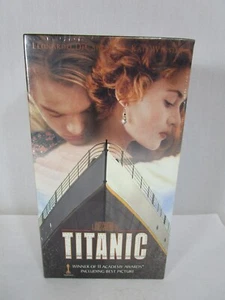 Titanic VHS 1997 2-Tape Set New Factory Sealed Leonardo DiCaprio Kate Winslet - Picture 1 of 6