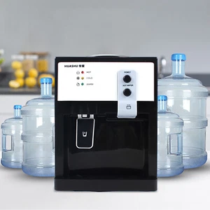 5 Gallon Top Loading Countertop Water Cooler Dispenser Warm &Hot&Cold Water - Picture 1 of 23
