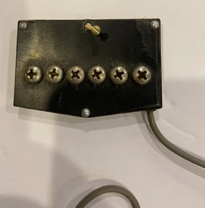IDEAL PASSIVE BOUZOUKI HISTORICAL PICK UP (BLACK) RARE Fits 8 Or 6 String - Picture 1 of 6