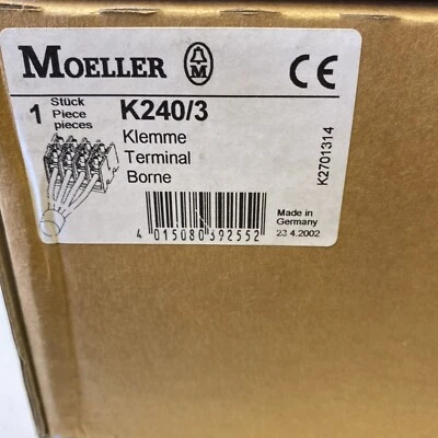 Moeller K240/3 Anschlussklemme 400A 3p flach/rund - Image 1 of 4