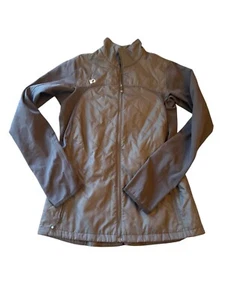 Pearl Izumi Womens Quilted Full-Zip Jacket L Black Polyester Cycling Biking - Picture 1 of 6