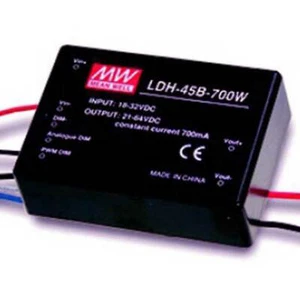 LDH-45B-350W | Controlador LED CC con cable de CC Mean Well LDH 350 mA - Imagen 1 de 1