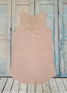 Camiseta sin mangas ROSA Just SAY The WORD 3 BOTONES - GRANDE - Imagen 1 de 5