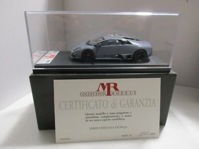 MR 1/43 LAMBORGHINI MURCIELAGO LP640 2006 MATT GREY LIM.ED.192/200 - Immagine 1 di 4