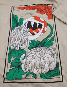 Piranha Plant Super Mario Bros.Nintendo NES 2XL Uni T-Shirt Tan