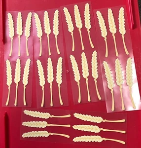5 pegatinas de trigo de la señora Grossman harina cosecha campos agrícolas medio oeste alimento básico - Imagen 1 de 3