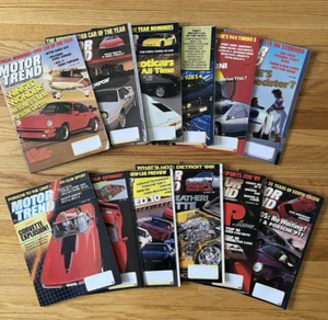 Motor Trend Magazine - Lot of 12 - 1988 Full Year! - Picture 1 of 5