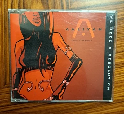 Aaliyah We Need A Resolution Australian Enhanced CD Single 3 Track 2001  - Image 1 of 4
