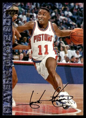 1994-95 Upper Deck USA Gold Sig Isiah Thomas USA #67 - Image 1 of 2