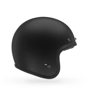 Bell Helmets 7049168 Custom 500 Matte Black Open Face Helmet Adult Size Small - Bild 1 von 4