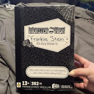 Adult Builder Exclusive MEGA Monster High Frankie Stein's Boo-k Lab SDCC 2024 - Image 1 of 4