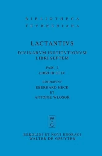 Lucius Caelius Firmianus Lactantius Libri III Et IV (Hardback) - Image 1 of 1