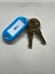 Husky Toolbox Key Replacement Home Depot Cut to Code B01 - Picture 1 of 1