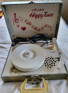 Dejay Happy Tunes Model SP-11 Vintage Plattenspieler. Nur Teile - Bild 1 von 3