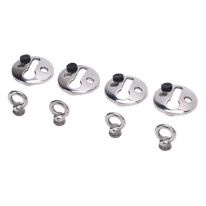 Boat Bumper Clip Boat Bumper Lock Polished Stainless Steel Quick Release Secure - Picture 1 of 12