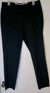 Hugo Boss Dress Pants Mens 32R Black Flat Front Casual Formal Inseam 30 - Picture 1 of 4