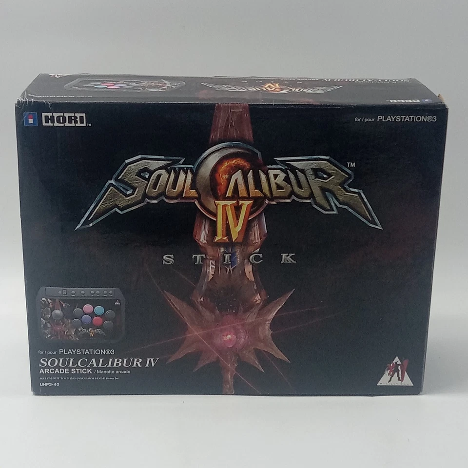 Controlador PlayStation 3 Soul Calibur IV Arcade Stick PS3 Nuevo Caja Abierta NUEVO EN CAJA CIB Foto 1 de 4