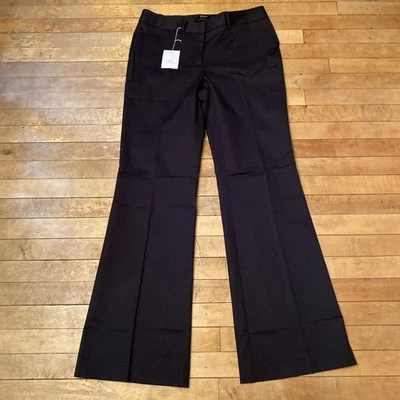 Body By Victoria Pants Women’s Size 12 Christie Fit Black Pleated NWOT Office - Image 1 of 4
