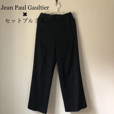 Pantaloni larghi Jean Paul Gaultier fuori stampa usati - Immagine 1 di 4
