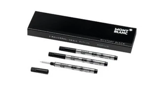 Mont Blanc Rollerball Refill, Small M, 3X1, Mystery Black (107323) … - Picture 1 of 1