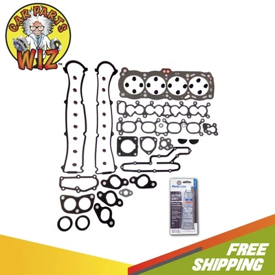 Conjunto de cabeça de cilindro do motor compatível com 88-89 Nissan Pulsar NX 1.8L 16V DOHC CA18DE - Imagem 1 de 4