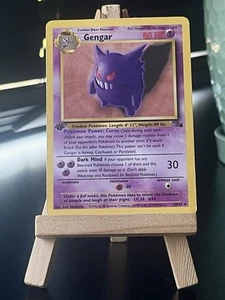 Gengar 20/62 Fossil 1. Edition - Non Holo Rare - WOTC - MP - Pokemon Vintage - Bild 1 von 5