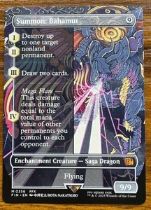 Summon: Bahamut #356 · FINAL FANTASY · Borderless · Non-Foil - Bild 1 von 2