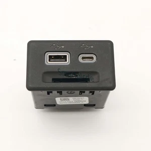 For GM USB and USB-C Ports Receptacle Black 13529869 19-2022 GMC Chevy Cadillac - Picture 1 of 5