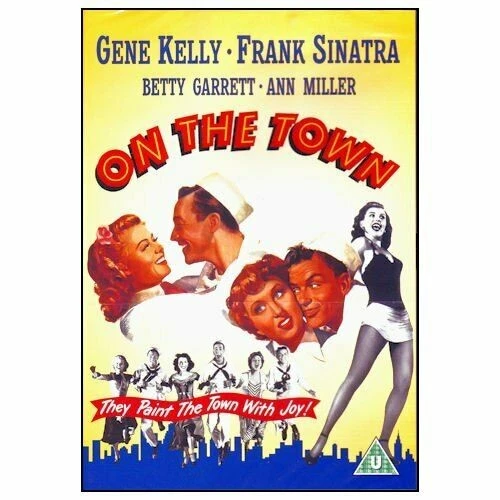 on The Town DVD 1949 Gene Kelly Frank Sinatra Betty Garrett Ann Miller