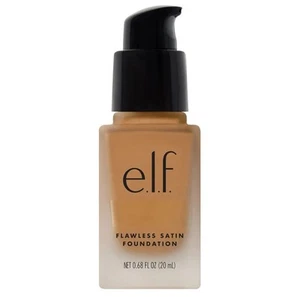 e.l.f. Flawless Satin Foundation Medium Coverage Semi-Matte Finish Cashew - Picture 1 of 5