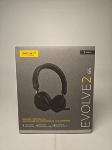Jabra Evolve2 65 UC Stereo USB Wireless Headset 26599-989-999 - Picture 1 of 4