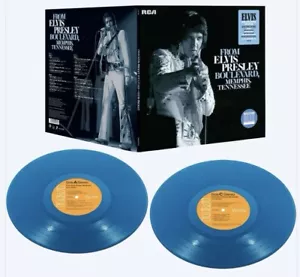 From Elvis Presley Boulevard Memphis Tennessee FTD #3239/3500 Blue Vinyl Sealed! - Picture 1 of 4